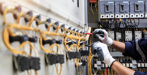 Professional Electrician technician working in Lake Shore, MN